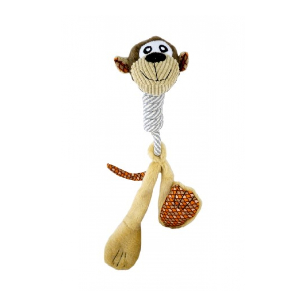 top paw monkey dog toy